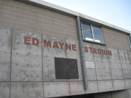 Hunter High Football stadium named after Ed Mayne